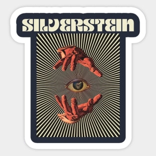 Hand Eyes Silverstein Sticker